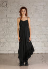 Marc Le Bihan Slip Dress Collection France MLB-2114-HEI Black